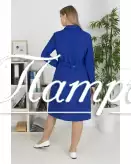 Халат медицинский женский «Классика» ткань ТИСИ гладкокрашеный Модель 3